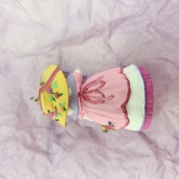 1994 Hallmark Vintage Keepsake Ornament "Springtime Bonnets Series 2" Collectibl - Picture 5 of 9